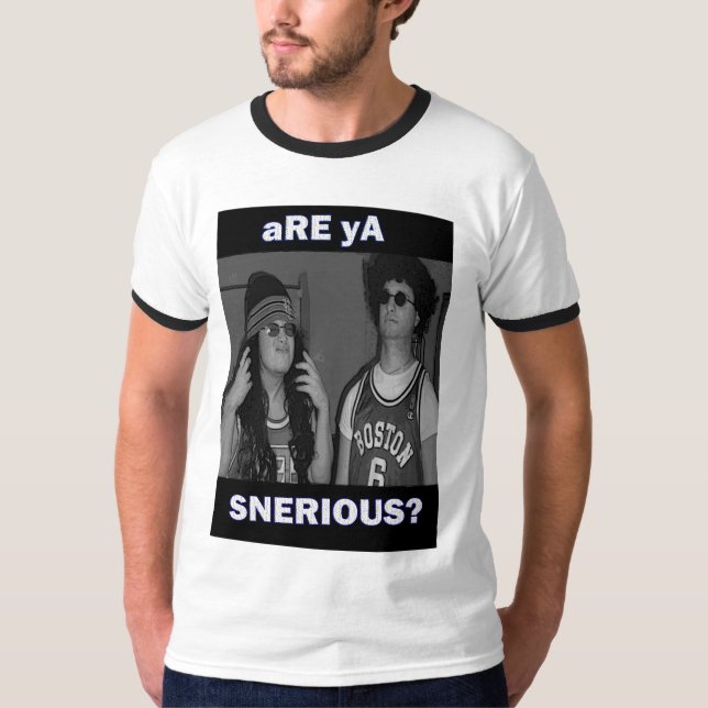 ron-n-christian-SNERIOUS T-Shirt (Front)