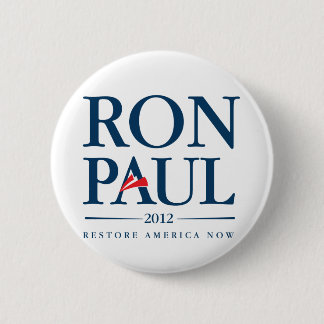 Ron Paul 2012 6 Cm Round Badge