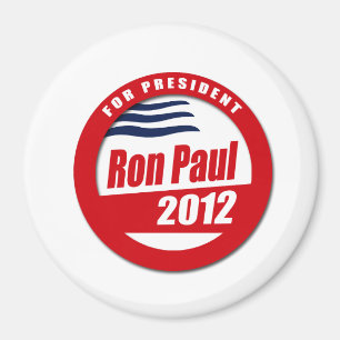 Ron Paul 2012 button Magnet