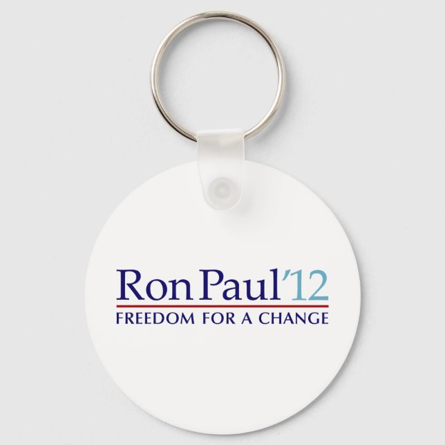 Ron Paul 2012 Key Ring (Front)