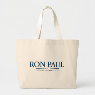 Ron Paul 2012 Large Tote Bag