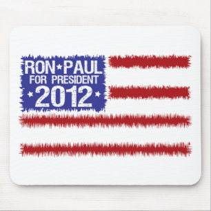 ron paul 2012 mouse mat