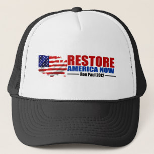 Ron Paul 2012: Restore America Now Trucker Hat