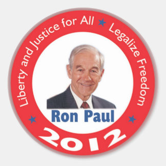 Ron Paul 2012 Sticker