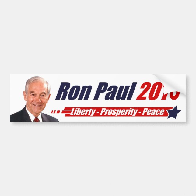 Ron Paul 2016 Bumper Sticker (Front)