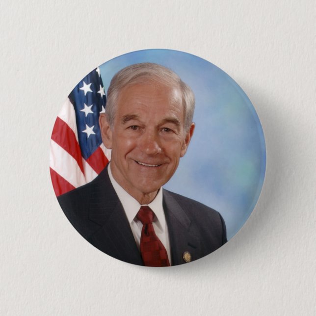 Ron Paul 6 Cm Round Badge (Front)