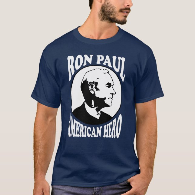 Ron Paul American Hero T-Shirt (Front)