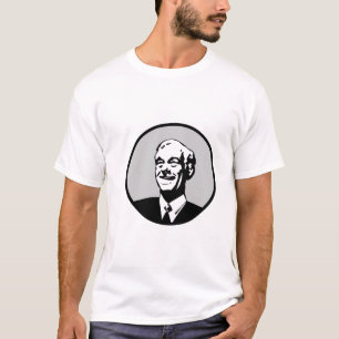 Ron Paul Circle Grey T-Shirt