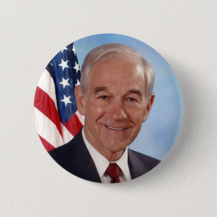Ron Paul: Congressman, Doctor, Future President 6 Cm Round Badge