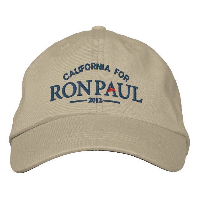 Ron Paul Customisable Embroidered Hat (Front)