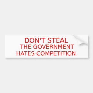 Ron Paul Dont Steal Bumper Sticker