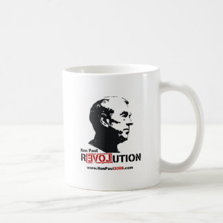 Ron Paul face Stencil - Revolution Coffee Mug