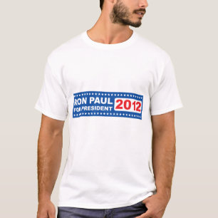 Ron Paul for President 2012 T-Shirt Male