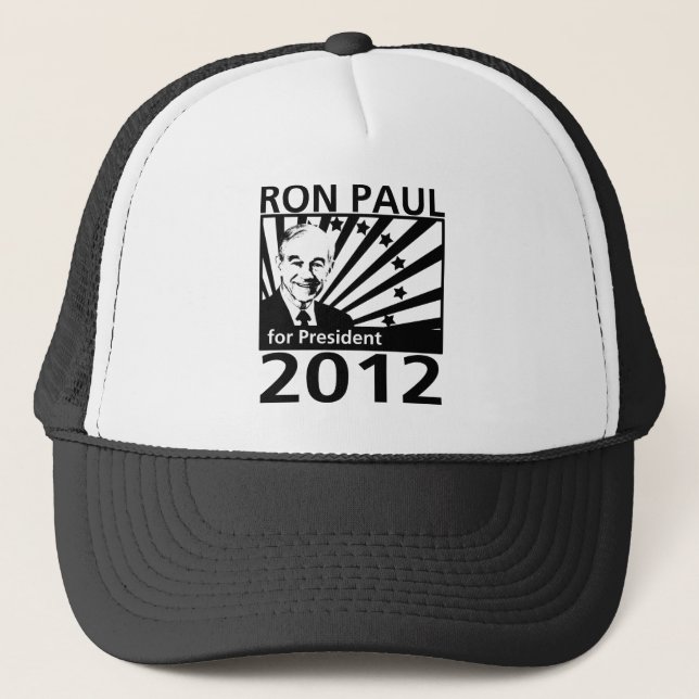 Ron Paul For President 2012 Trucker Hat (Front)