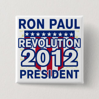 Ron Paul for President 2012 Tshirts 15 Cm Square Badge