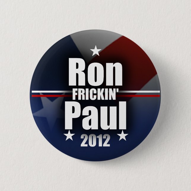 Ron Paul for President 6 Cm Round Badge (Front)