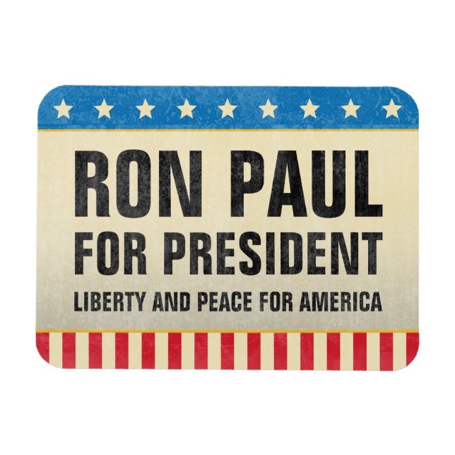 Ron Paul for President Magnet (Horizontal)