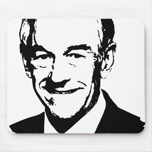 Ron Paul Gear Mouse Mat (Front)