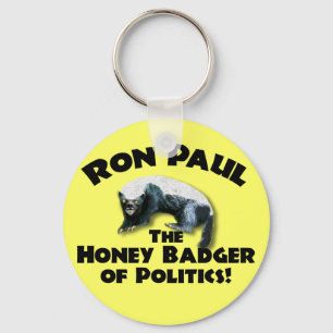 Ron Paul - Honey Bader 2012 Key Ring