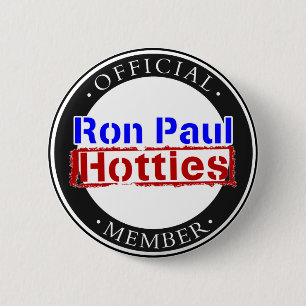 Ron Paul Hotties Gear 6 Cm Round Badge