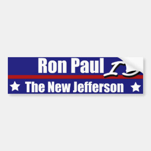 Ron Paul is the New Jefferson Bumper Sticker