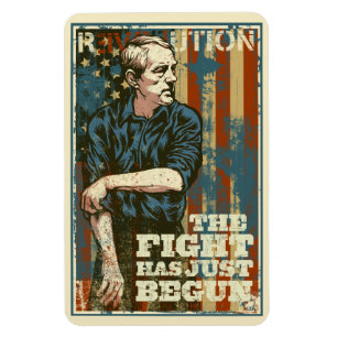 Ron Paul Just Begun Premium Magnet