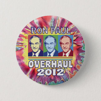 Ron Paul Overhaul 2012 6 Cm Round Badge