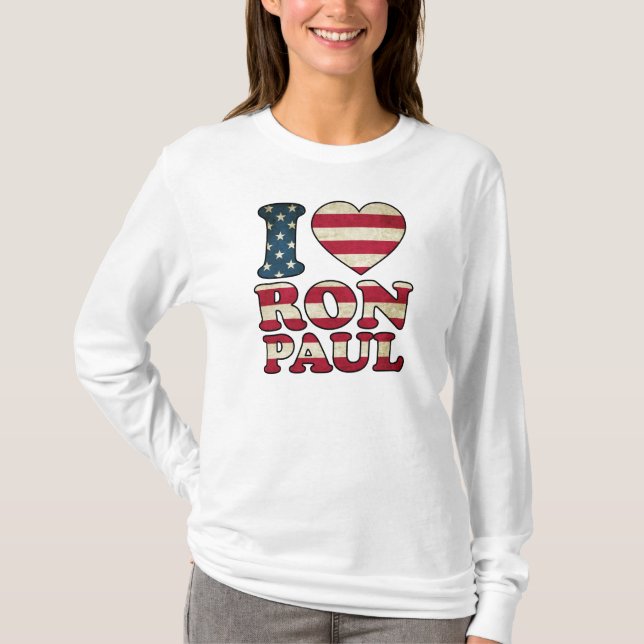 Ron Paul Patriotic T-Shirt (Front)