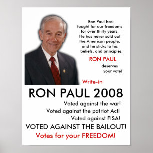RON PAUL POSTER! POSTER