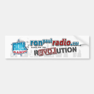 Ron Paul Radio Bumper Sticker