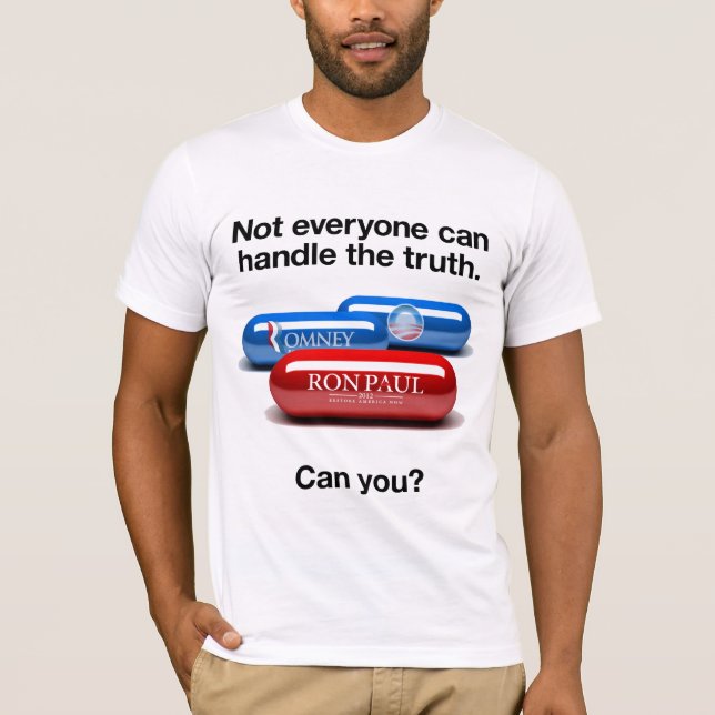 Ron Paul Red Pill Shirt (Front)