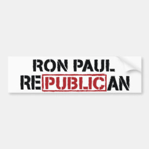 Ron Paul Republican Bumper Sticker
