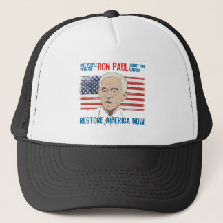 Ron Paul restore America Trucker Hat