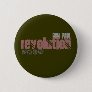 ron paul, revolution, 2008 6 cm round badge
