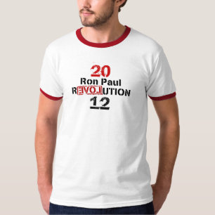 Ron Paul Revolution 2012 Delayed T-Shirt