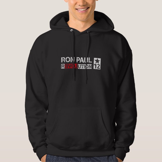 Ron Paul Revolution 2012 Hoodie (Front)