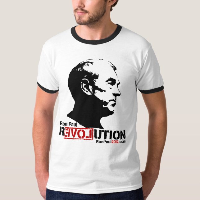 Ron Paul Revolution 2012 T-Shirt (Front)