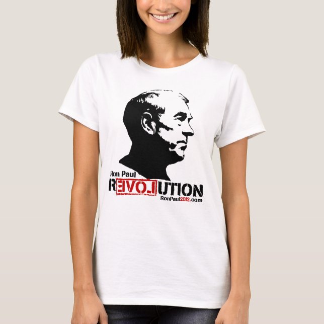 Ron Paul Revolution 2012 T-Shirt (Front)