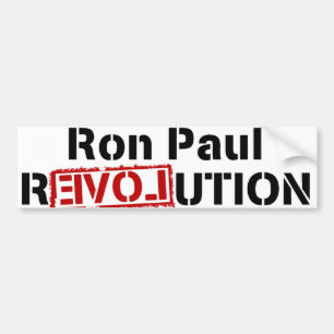 Ron Paul Revolution Bumper Sticker