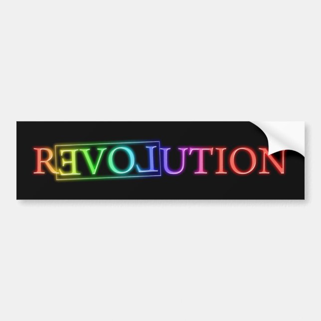 Ron Paul Revolution Bumper Sticker (Front)