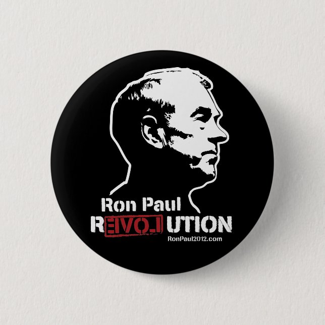 Ron Paul Revolution Button (Front)