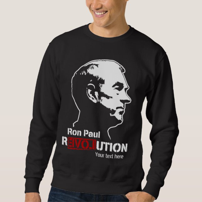 Ron Paul Revolution Personalised Hoodie (Front)