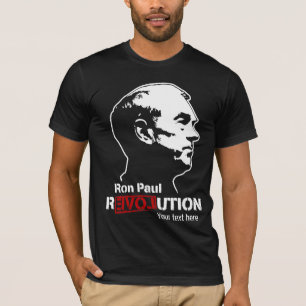 Ron Paul Revolution Personalised Hoodie T-Shirt