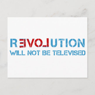 Ron Paul revolution Postcard
