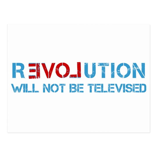 Ron Paul revolution Postcard