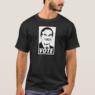 Ron Paul Vote 2012 Black T-Shirt