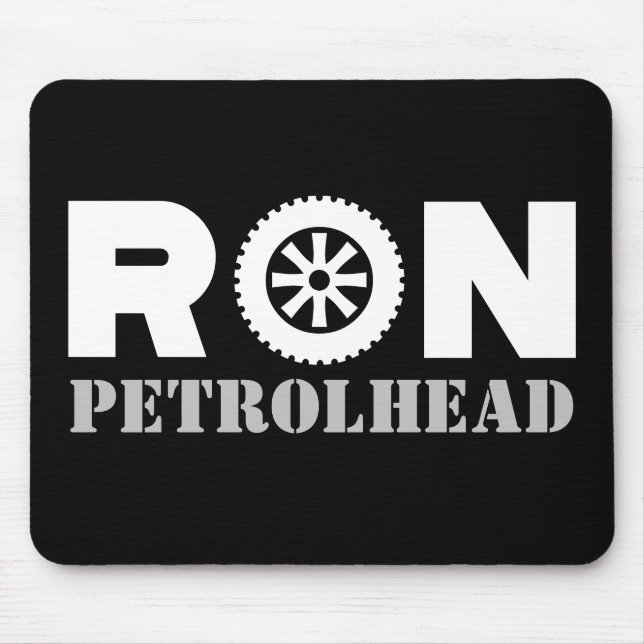 Ron Petrol Head Mouse Mat (Front)