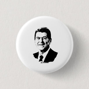 Ron Reagan 3 Cm Round Badge