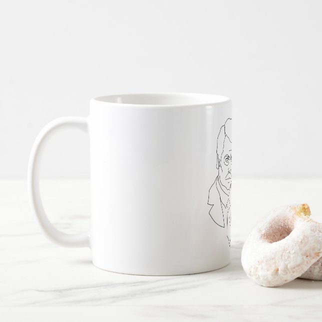 Ron Swanson Mug - Believe in Something or Don't (With Donut)