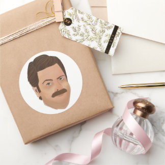 Ron Swanson Sticker Parks and Rec